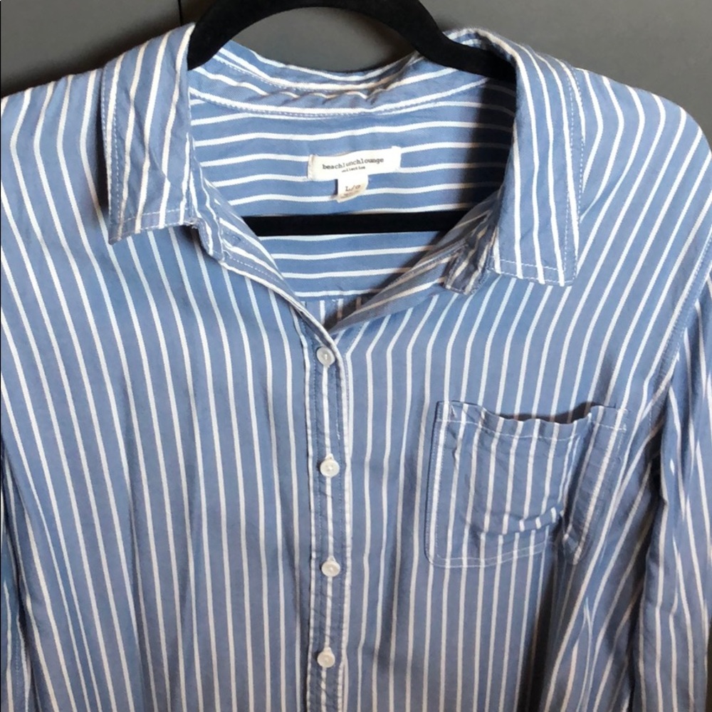Striped button down - Picture 2 of 2